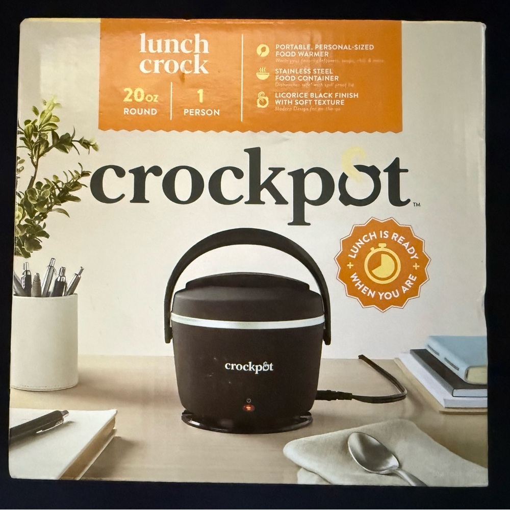 BNIB Portable Crockpot